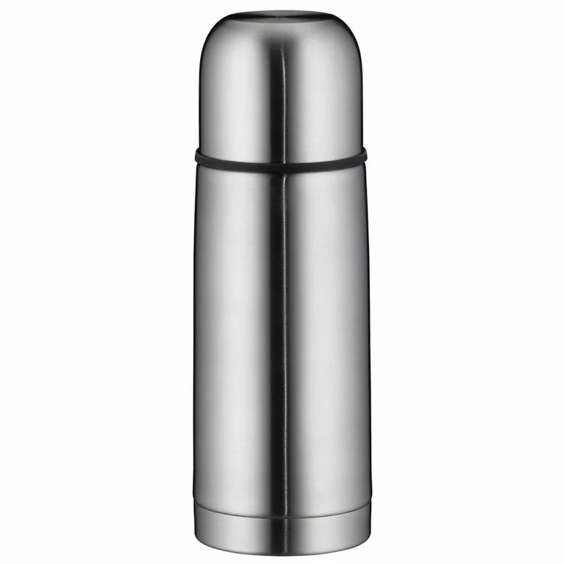 Alfi isoTherm Eco Isolierflasche, Flasche, Trinkflasche, Kanne, Drehverschluss, Edelstahl mattiert, 0.5l, 5457205050