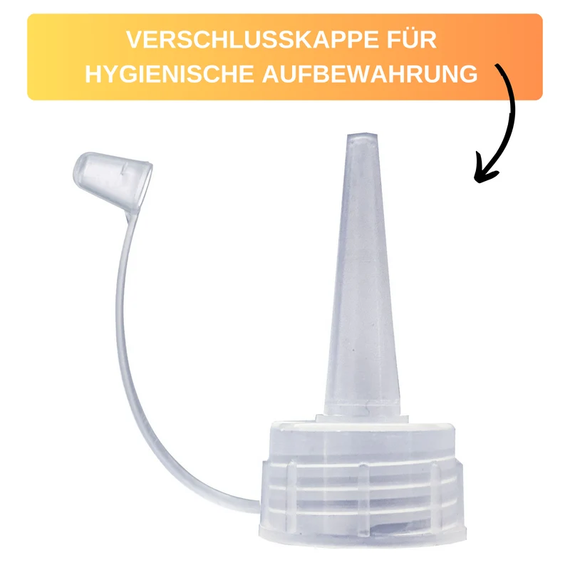 Thiru 3er Set Quetschflaschen, mit Verschlusskappe