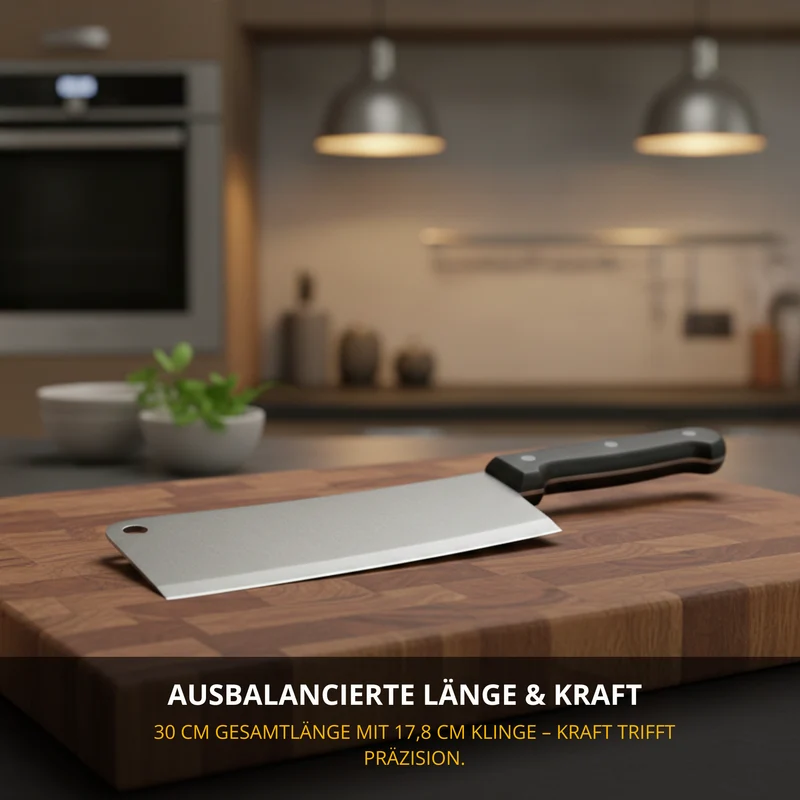 Thiru Fleischmesser Küchenbeil zum einfachen Zerlegen großer Fleischstücke