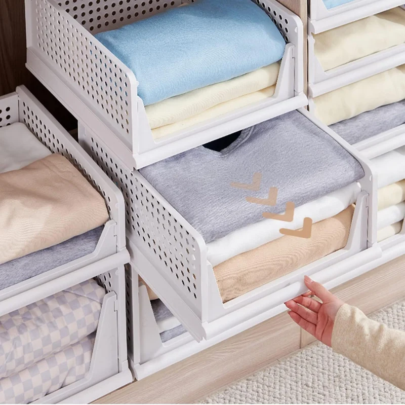 Schrank Organizer Kleiderschrank, Faltbare Aufbewahrungsbox, Ordnungssystem für Schubladen, Schließfächer, Kleiderschränke