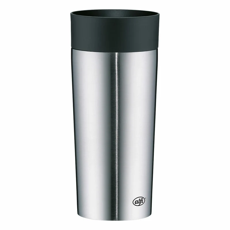 Alfi isoMug plus, Isolierbecher, Trinkbecher, Thermobecher, Edelstahl, 0,35l, 5637205035