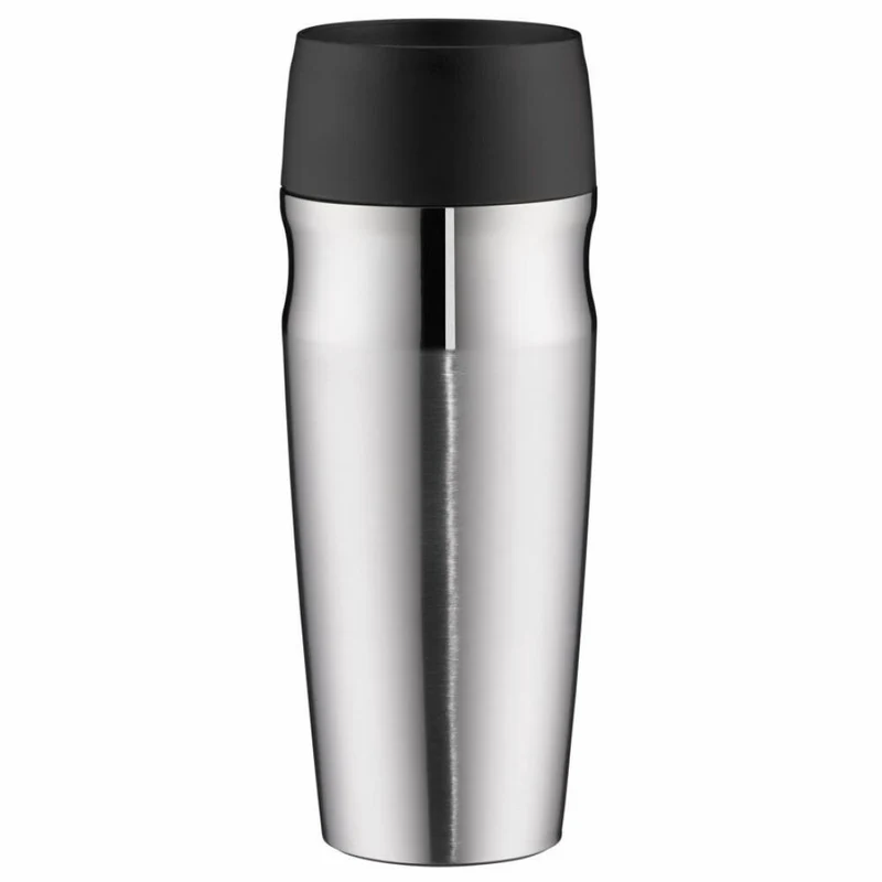 Alfi isoMug, Isolierbecher, Trinkbecher, Thermobecher, Edelstahl mattiert, 0,35l, 5617205035