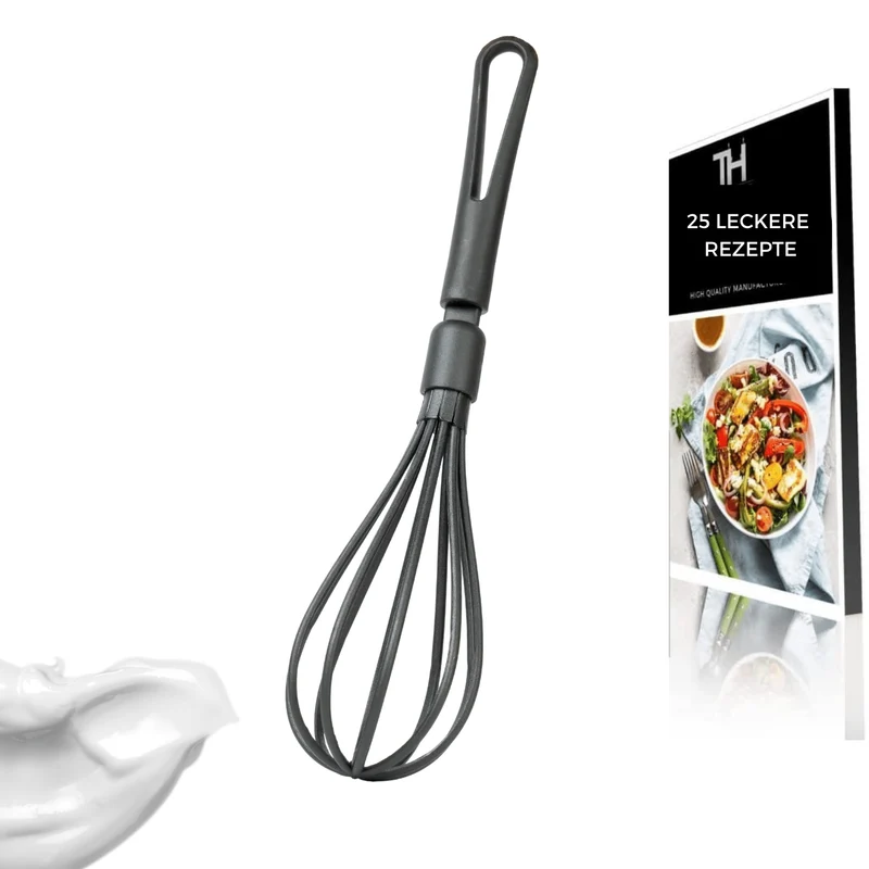 Thiru Küchenhelfer – hitzebeständig, verfärbungsresistent & pfannenschonend – spülmaschinengeeignet – Made in Germany