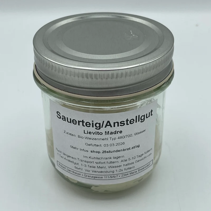 Sauerteig Anstellgut Lievito Madre