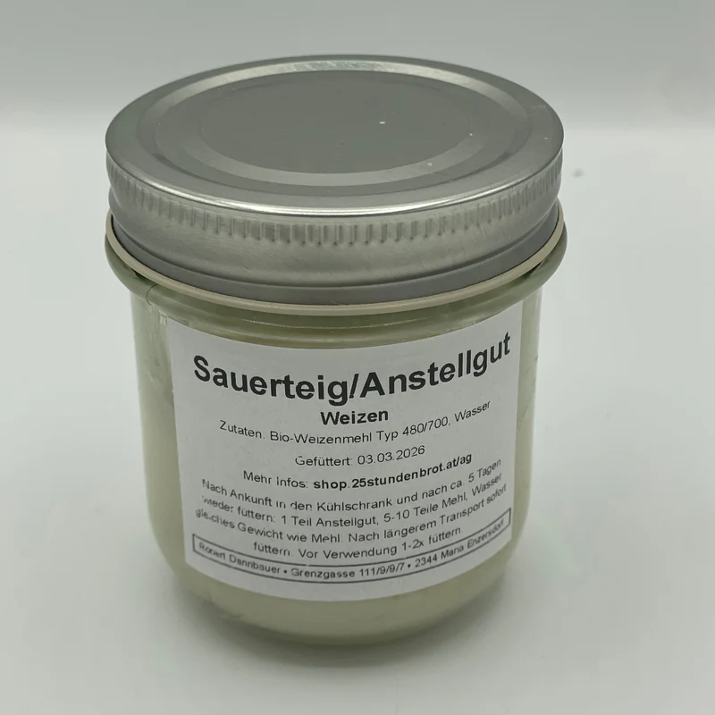 Sauerteig Anstellgut Weizen