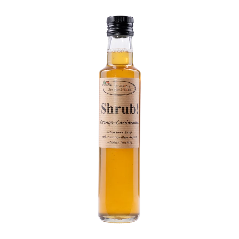 Shrub Orange-Cardamom Sirup