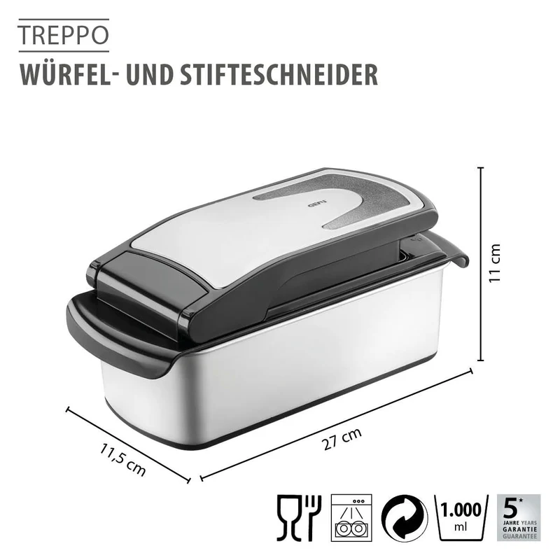Würfel- Stifteschneider 2.0 Tr Treppo