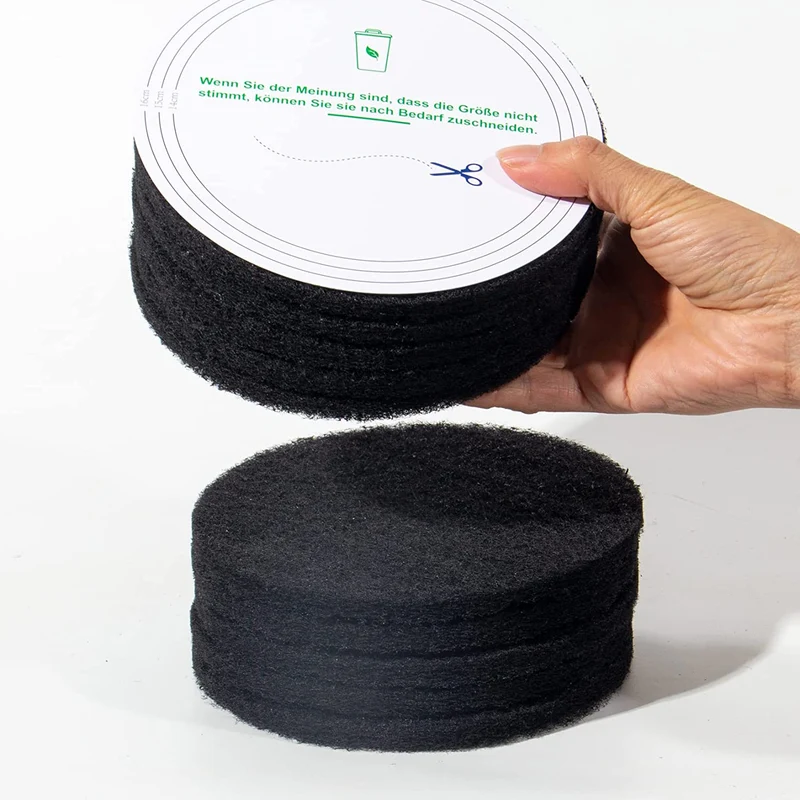 extra Dicke Aktivkohlefilter für Biomülleimer Küche, 10 Stück