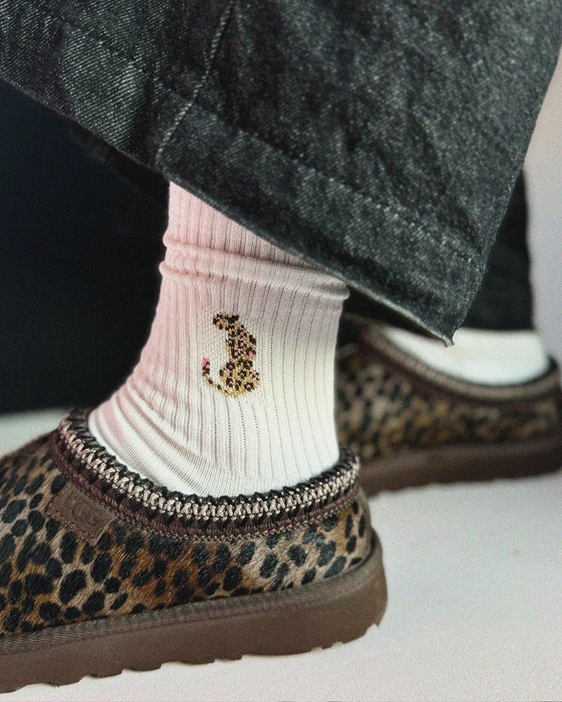OOLEY Socken Icons Leo Gold