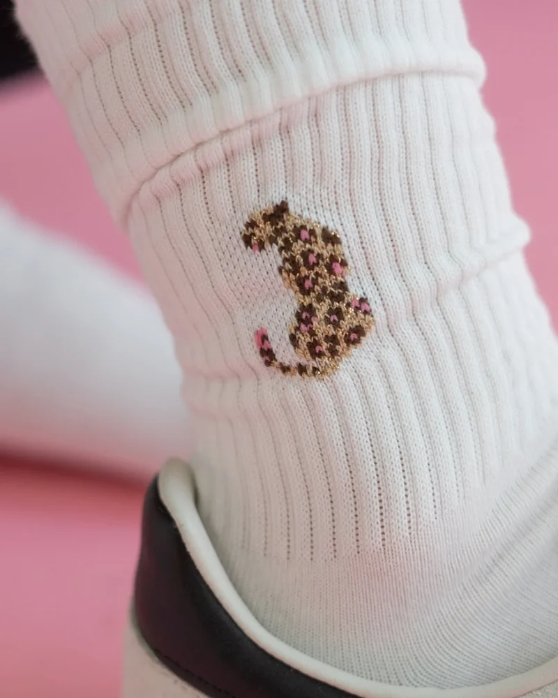 OOLEY Socken Icons Leo Gold