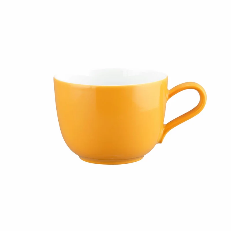 Seltmann Weiden Kaffeeobertasse Liberty Pure Colors Mango Orange, Kaffeetasse, Porzellan, 260 ml, 001.775941