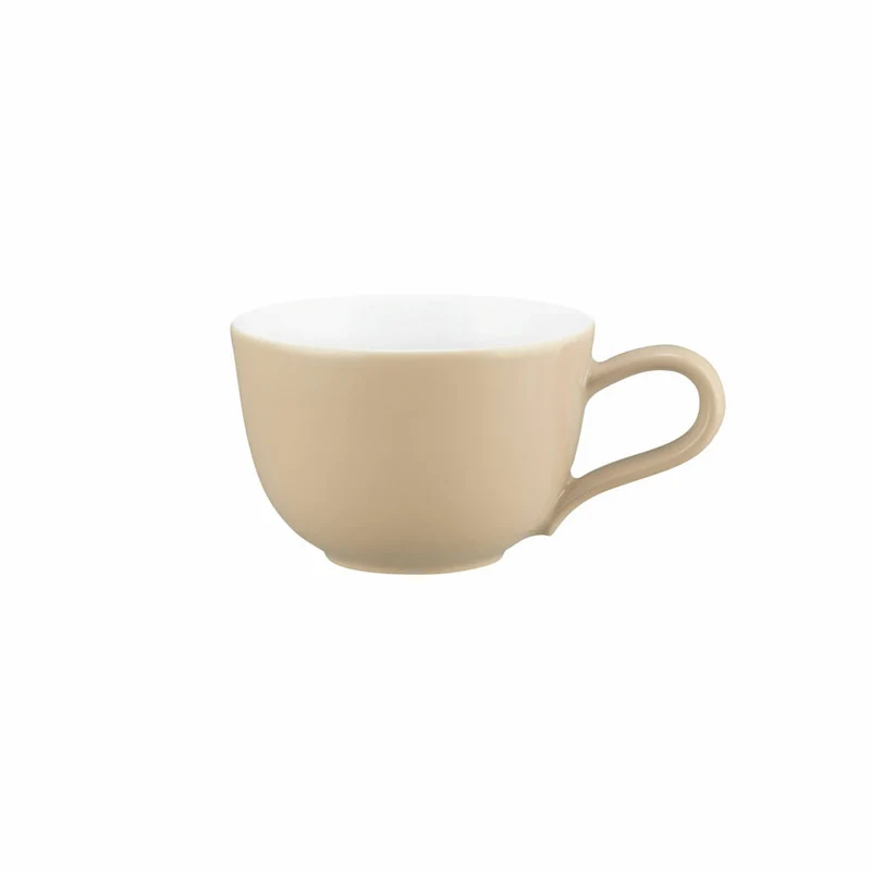 Seltmann Weiden Espressoobertasse Liberty Pure Colors Dusty Beige, Kaffeetasse, Tasse, Porzellan, 100 ml, 001.775925