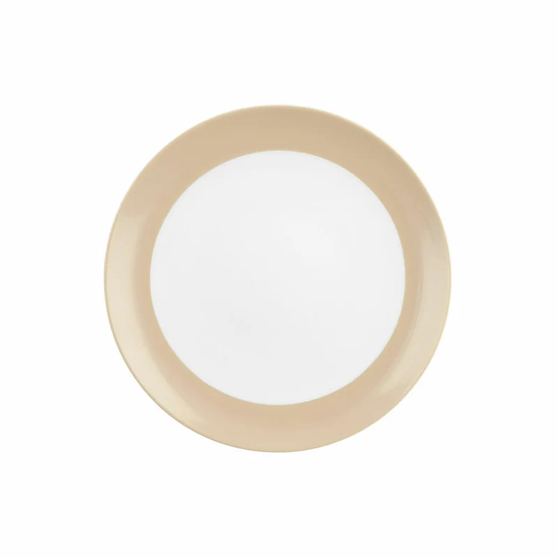 Seltmann Weiden Brotteller Liberty Pure Colors Dusty Beige, Frühstücksteller, Porzellan, 17.7 cm, 001.775928