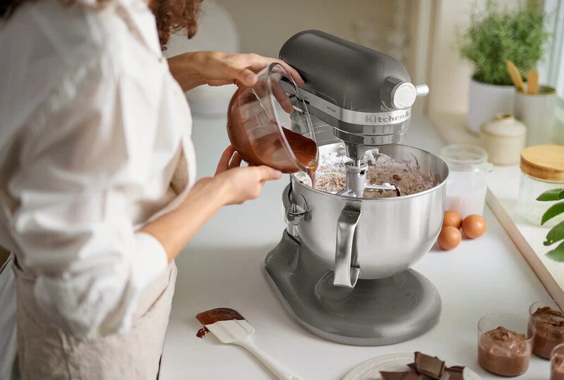 KitchenAid Küchenmaschine mit Schüsselheber 5,6 L Artisan 5KSM60SPX