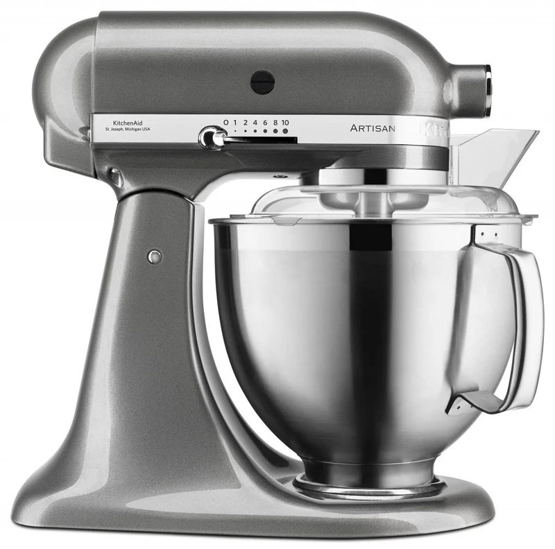 KitchenAid 4,8 L 5KSM185 Artisan Küchenmaschine Pastalover 3er Nudelwalzenset