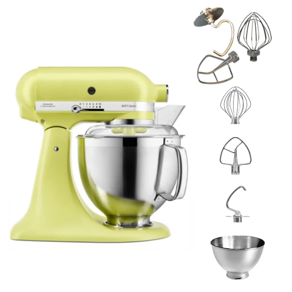 KitchenAid 4,8 L 5KSM185 Artisan Küchenmaschine Tschimmlover TschimmWhip,TschimmHook,TschimmBeat