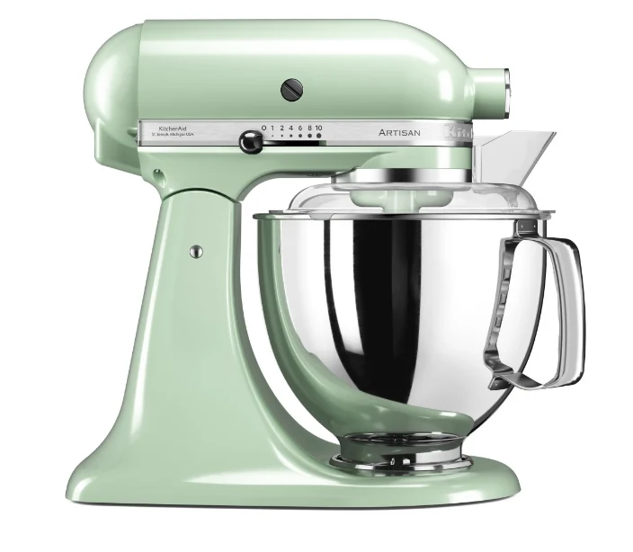 KitchenAid 4,8 L 5KSM175 Artisan Küchenmaschine Meatlover mit Ganzmetall- Fleischwolf