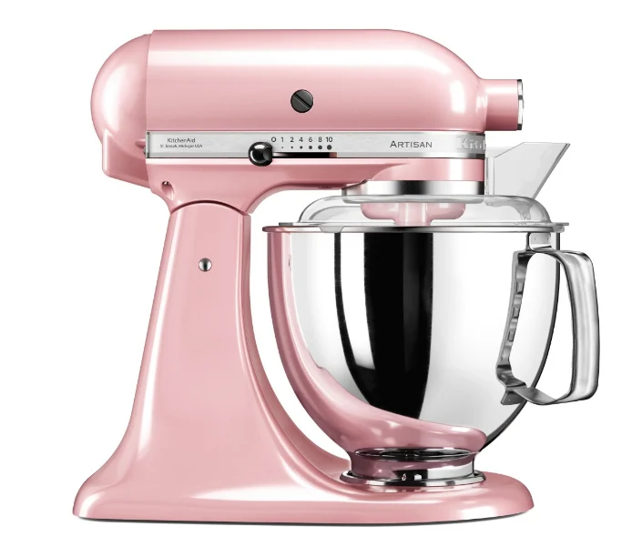 KitchenAid 4,8 L 5KSM175 Artisan Küchenmaschine Meatlover mit Ganzmetall- Fleischwolf