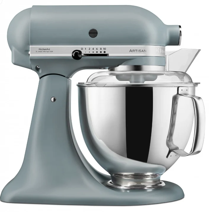 KitchenAid 4,8 L 5KSM175 Artisan Küchenmaschine Pastalover mit Nudelwalzen 3er- Set