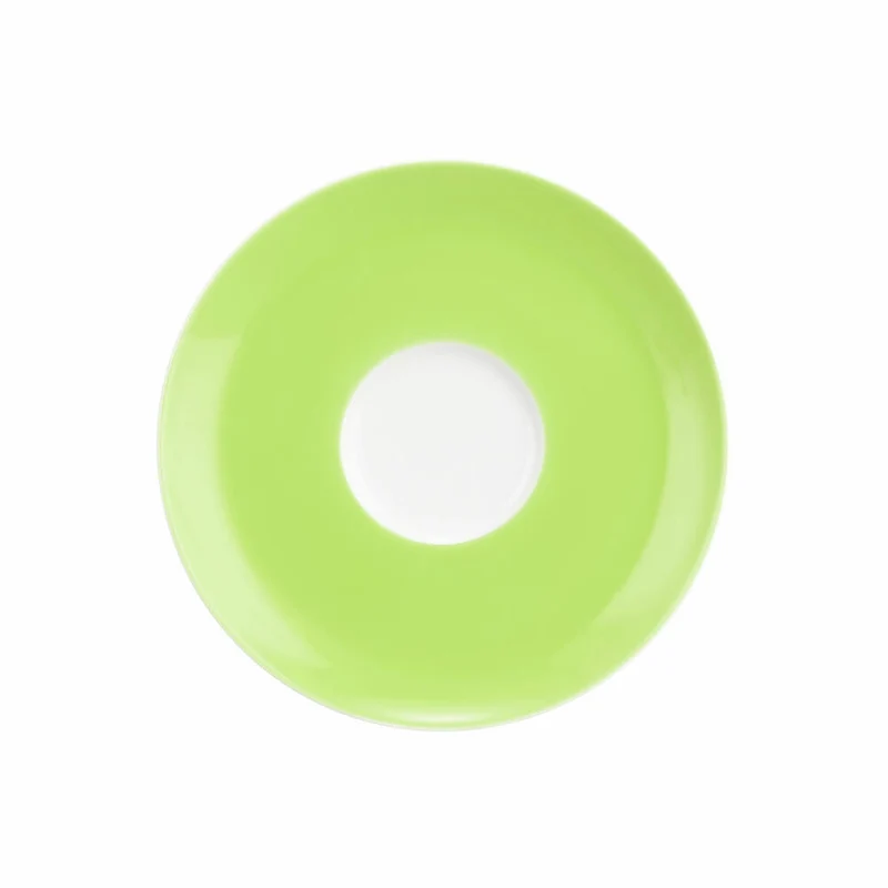 Seltmann Weiden Kombi-Untertasse Groß Liberty Pure Colors Lime Green, Unterteller, Porzellan, Grün, 16.1 cm, 001.776022