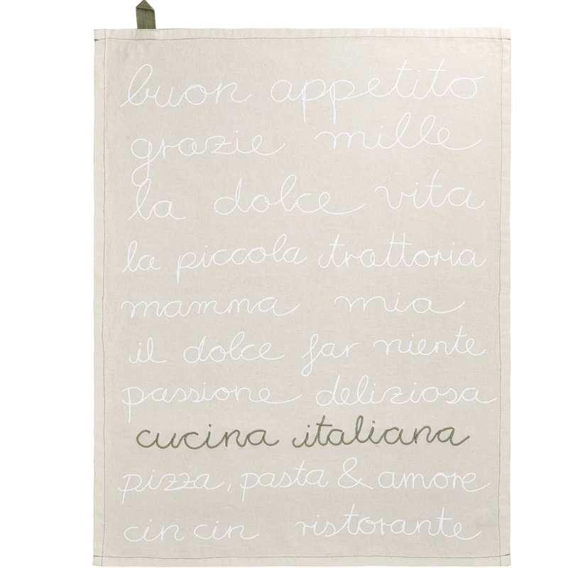 RAEDER DESIGN Geschirrtuch Cucina Italiana