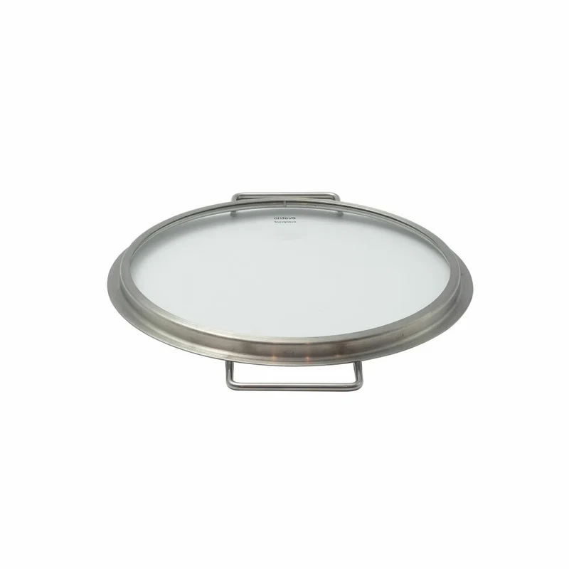 Eva Solo Glasdeckel, Topfdeckel, Pfannendeckel, Edelstahl, Glas, Silberfarben, 24 cm, 301024