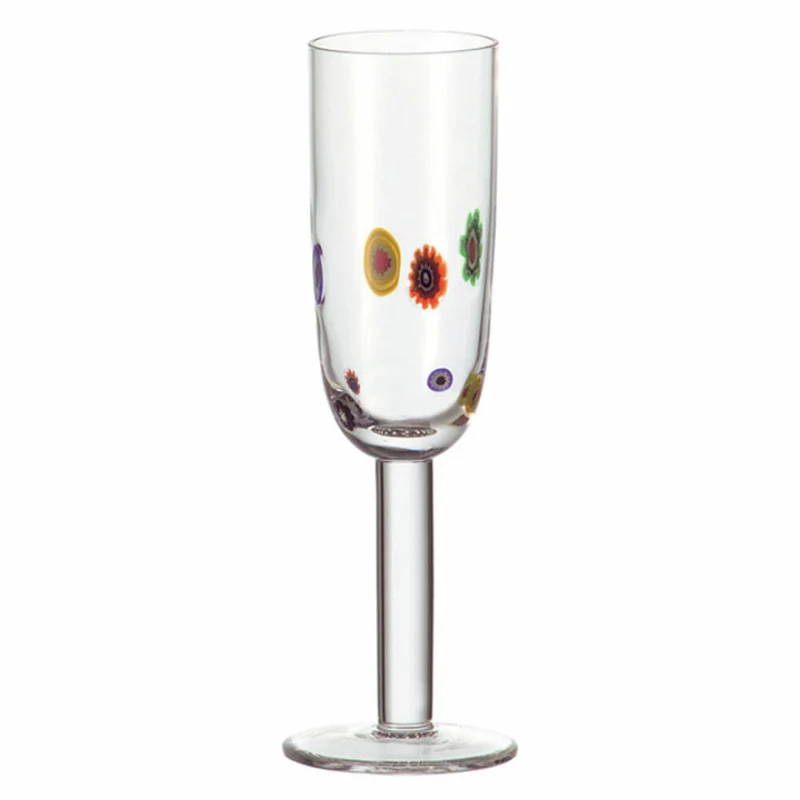 Leonardo Millefiori Sekt, 2er Set, Sektglas, Proseccoglas, Champagnerglas, Glas, 86429