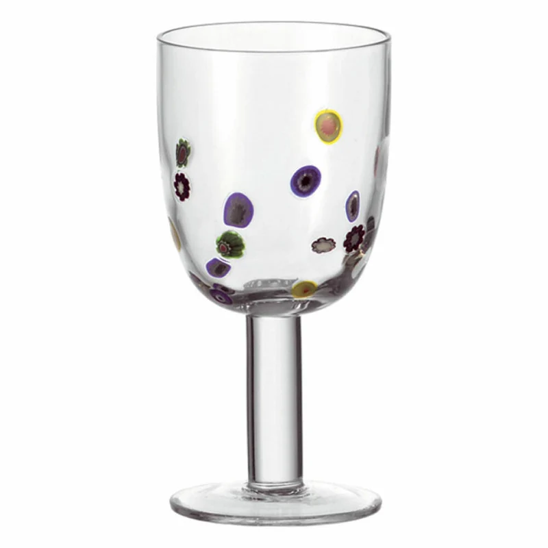 Leonardo Millefiori Rotwein 6er Set, Rotweinglas, Weinglas, Weinkelch, Glas, 500 ml, 17190