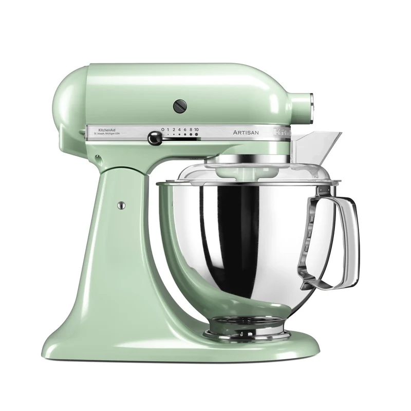 KitchenAid 4,8 L 5KSM175 Artisan Küchenmaschine Beginnerset mit Gemüseschneider