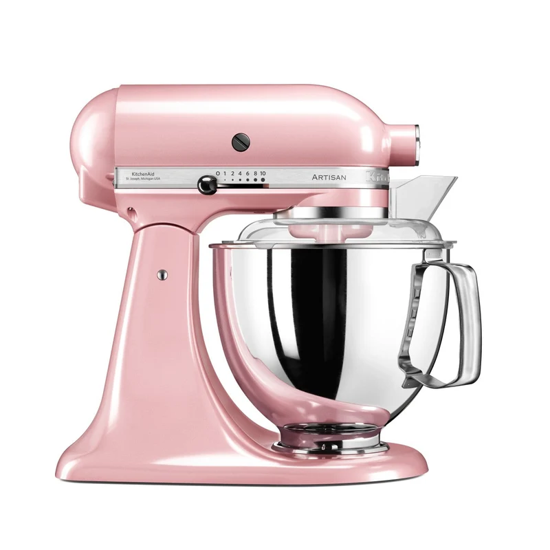 KitchenAid 4,8 L 5KSM175 Artisan Küchenmaschine Beginnerset mit Gemüseschneider