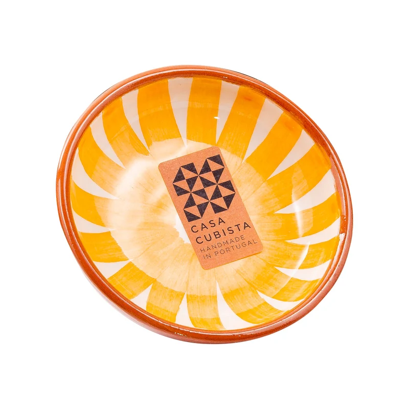 Keramikschale klein – ray tangerine