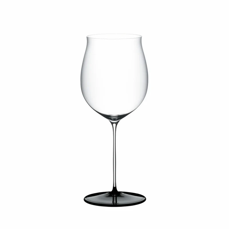 Riedel Fatto A Mano Black Tie Burgundy Grand Cru, Rotweinglas, Weinglas, Kristallglas, 1.022 L, 4110/16