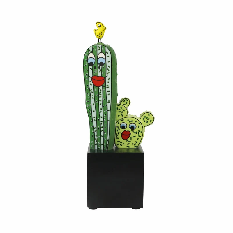 Goebel Figur James Rizzi -Prickly Pair, Porzellan, Bunt, 23 cm, 26103471