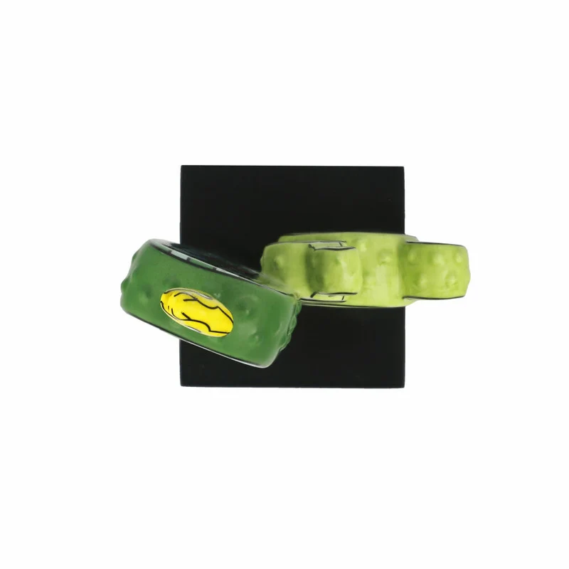 Goebel Figur James Rizzi -Prickly Pair, Porzellan, Bunt, 23 cm, 26103471