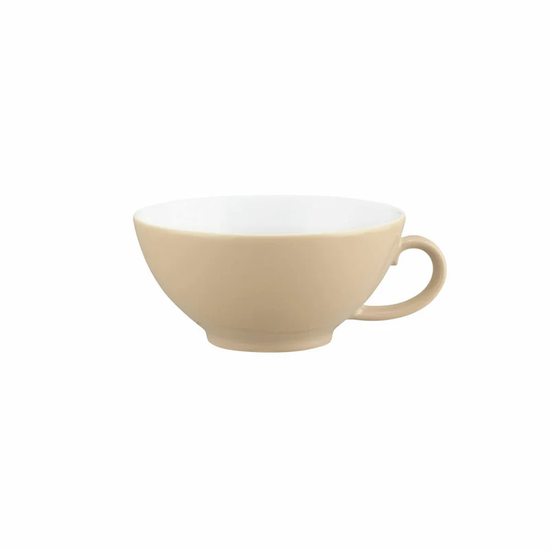 Seltmann Weiden Teeobertasse Klein Liberty Pure Colors Dusty Beige, Teetasse, Porzellan, 140 ml, 001.775923