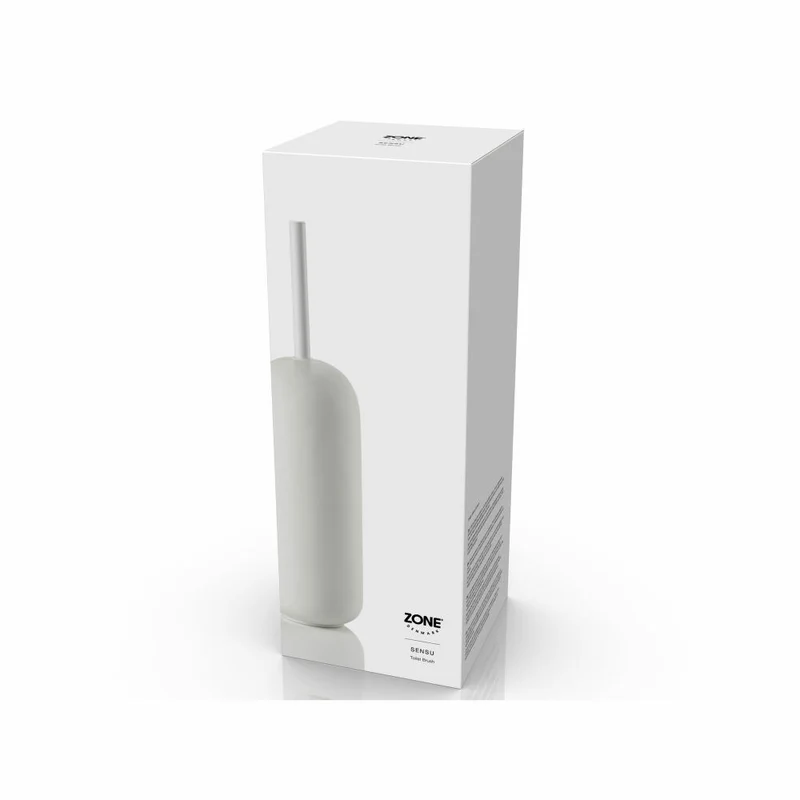 Zone Denmark Toilettenbürste Sensu White, WC-Bürste, Beton, Weiß, 41 cm, 34951