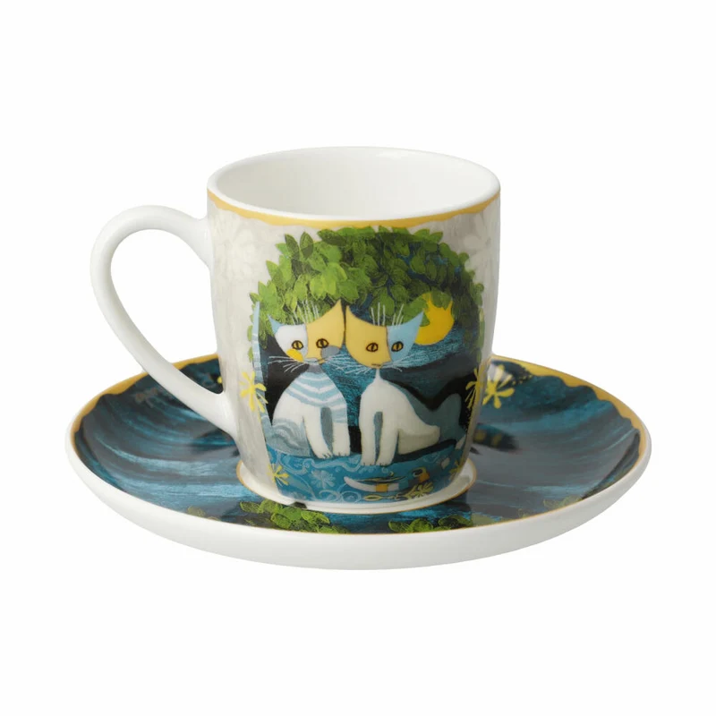 Goebel Espressotasse Rosina Wachtmeister -Al chiaro di luna, Fine Bone China, 100 ml, 66861391