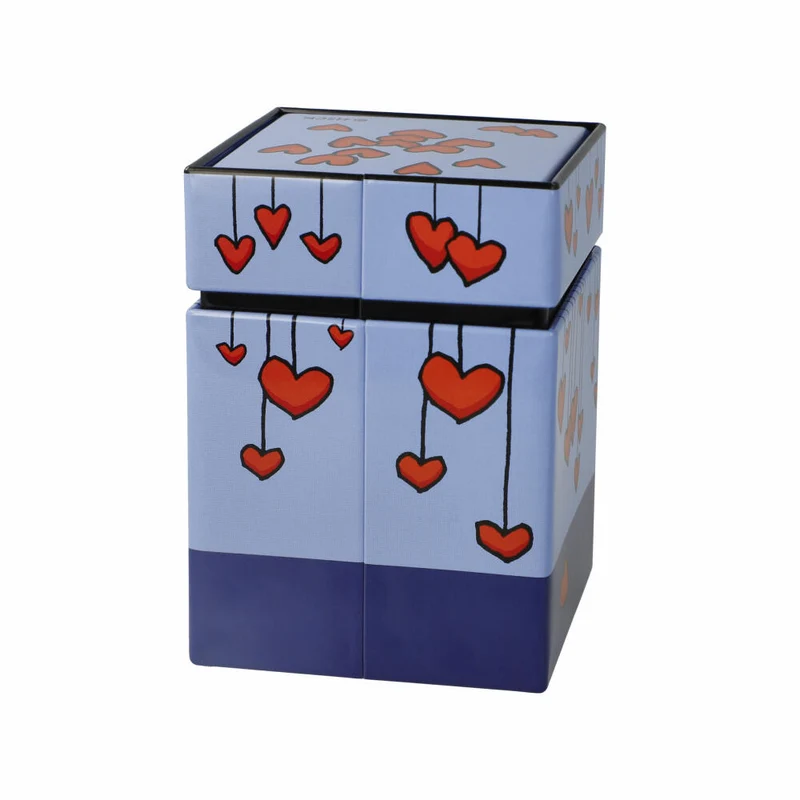 Goebel Teedose Ed Eck- Love Dog, Pop Art, Metall, Bunt, 600 ml, 67200221