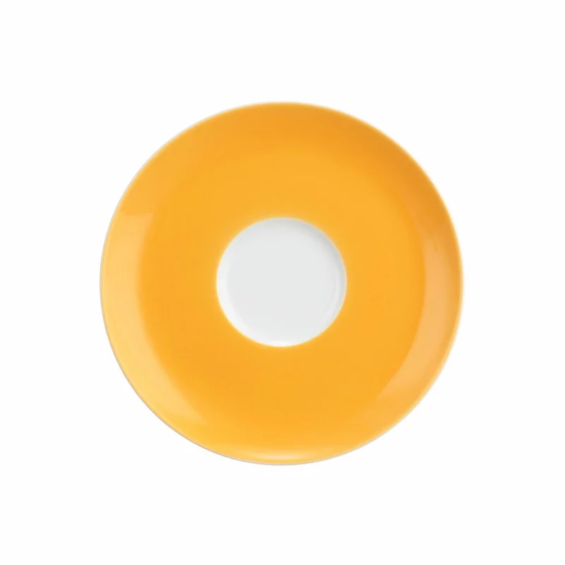 Seltmann Weiden Kombi-Untertasse Groß Liberty Pure Colors Mango Orange, Unterteller, Porzellan, 16.1 cm, 001.775942