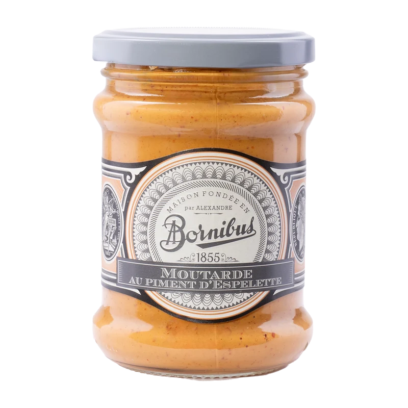 Senf mit Piment d'Espelette