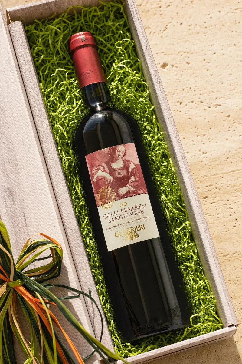 Italienisches Genuss-Präsent — Sangiovese, Linguine & Pesto Limone