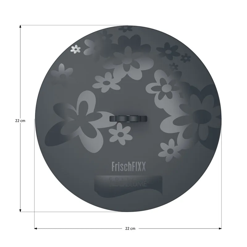 FrischFIXX 22cm anthrazit Silikondeckel