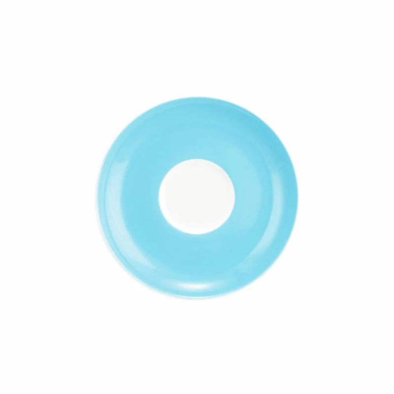 Seltmann Weiden Teeuntertasse Liberty Pure Colors Lagoon Blue, Unterteller, Porzellan, Blau, 13 cm, 001.776004