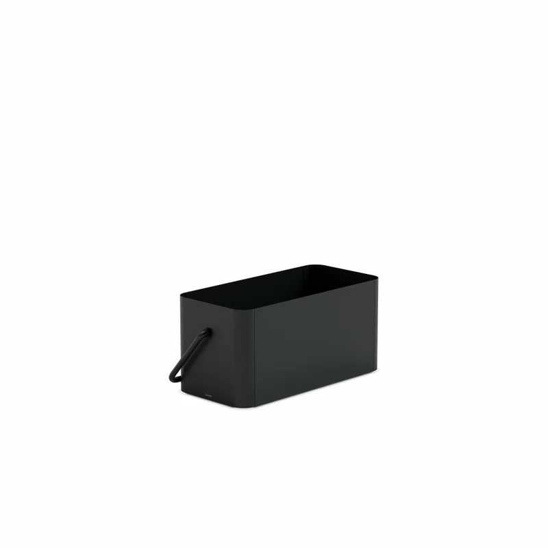 Eva Solo Balkonkasten Simply Grow, Aluminium, Kunststoff, Schwarz, 20 x 42 x 20 cm, 741010014
