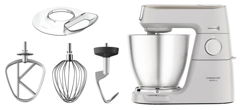 Kenwood Chef Baker XL, 7 l Weiss Titanium KVL65.001WH