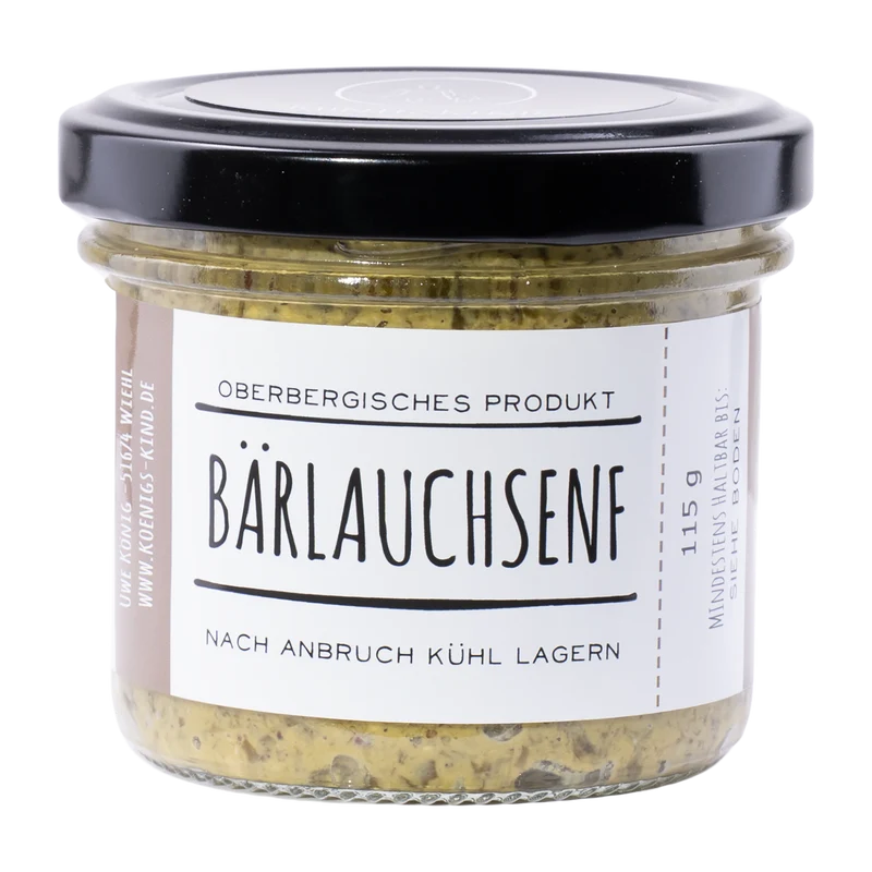 Bärlauchsenf