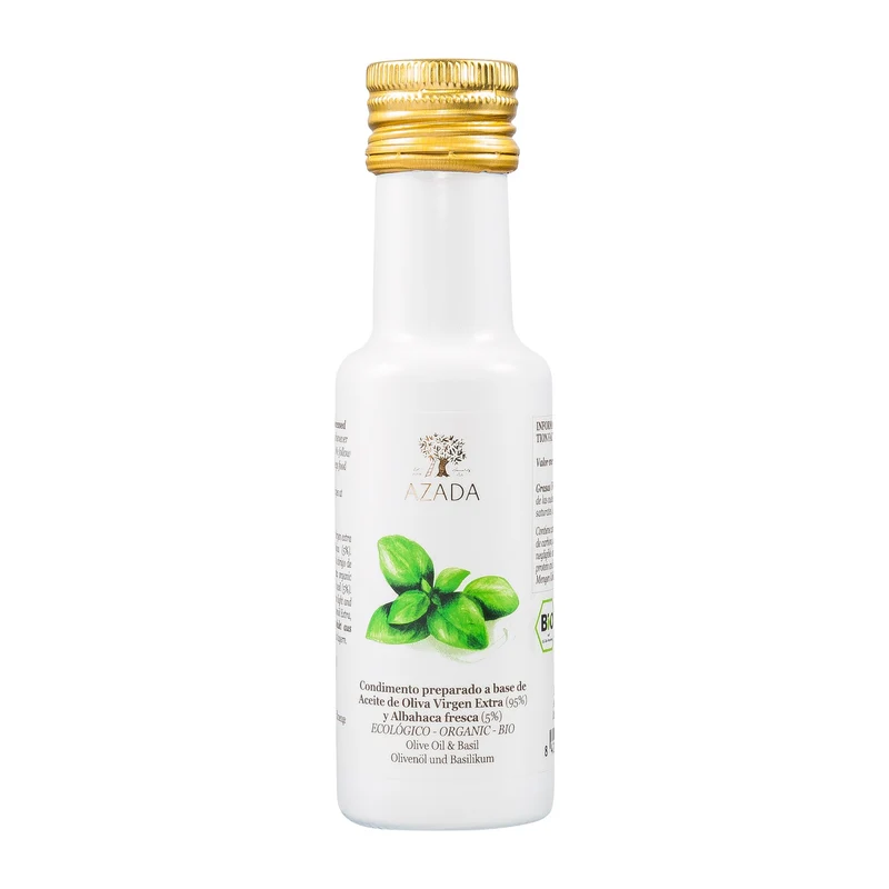 Olivenöl mit Basilikum – 100ml