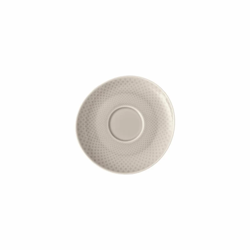Rosenthal Kombi-Obertasse Junto Soft Shell, Porzellan, Grau, 15 cm, 10540-405207-14771