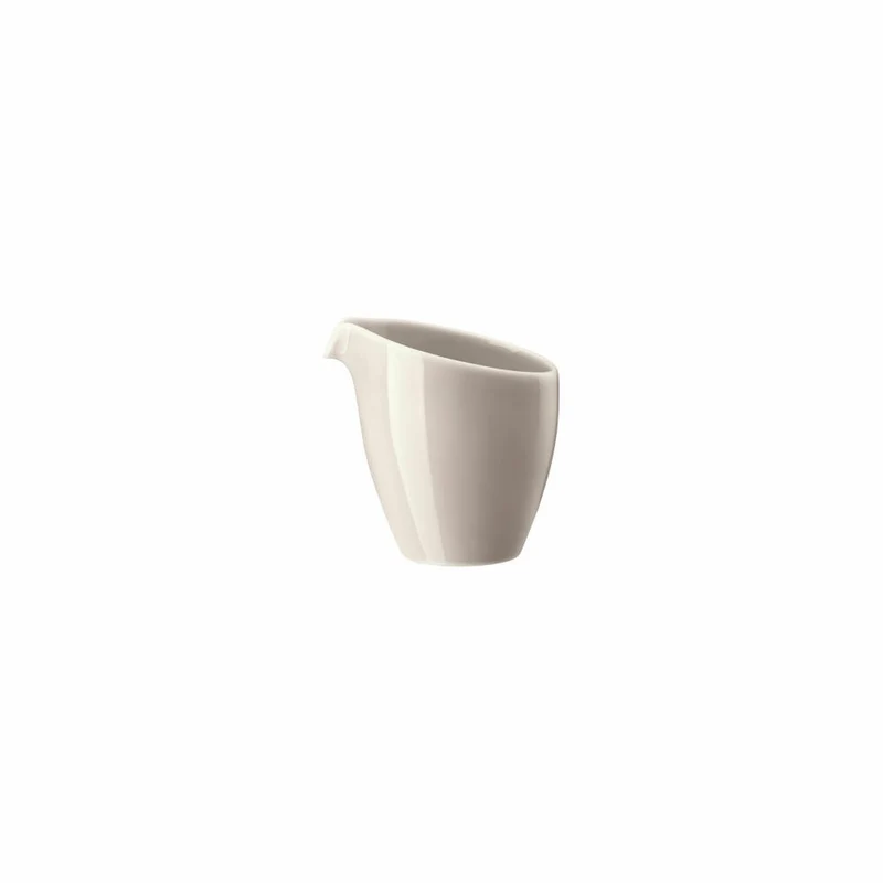 Rosenthal Milchkännchen Junto Soft Shell, Porzellan, Grau, 200 ml, 10540-405207-14440