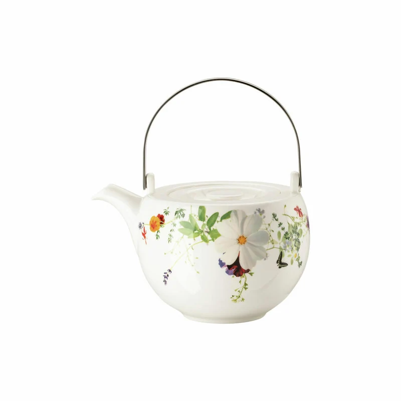 Rosenthal Teekanne Brillance - Grand Air für 6 Personen, Bone China, Mehrfarbig, 1.35 L, 10530-405109-14235